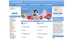 Desktop Screenshot of couponshouse.com